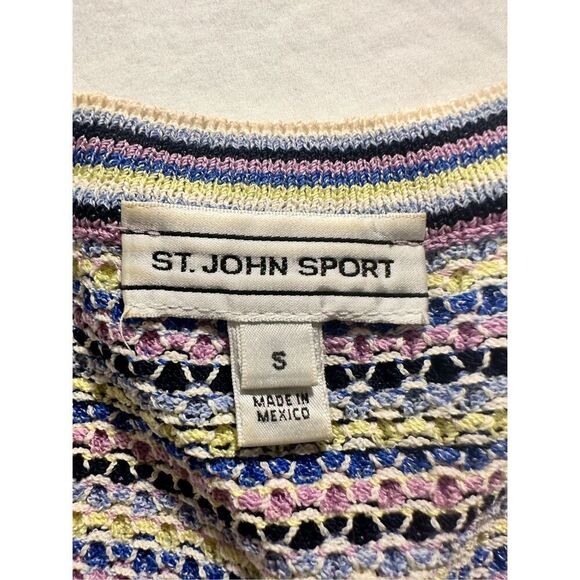 Gorgeous St. John Sport Wool Blend cardigan and tank top set, size Small - Picture 8 of 14